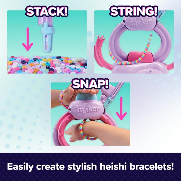 Cool Maker Stack’d Heishi Studio Bracelet Making Kit 