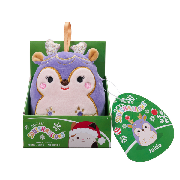 Squishmallows Original 4-Inch Christmas Ornaments Assorted