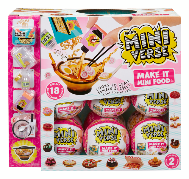 Make It Mini Food™ Diner Series 1 Minis- MGA's Miniverse Assorted (Blind  Pack) 