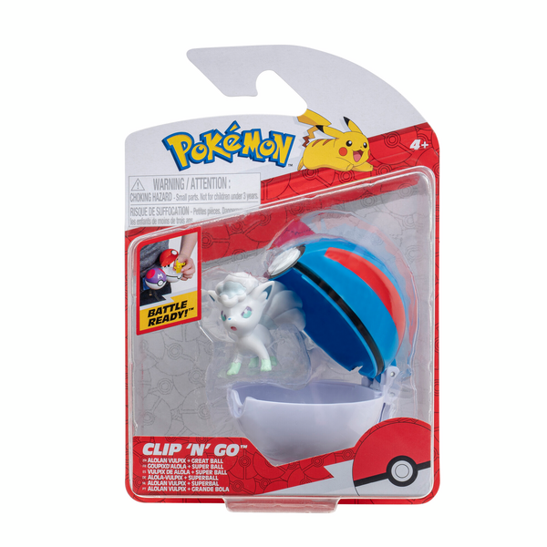 Pokémon Clip N Go Poké Ball Figure Assorted