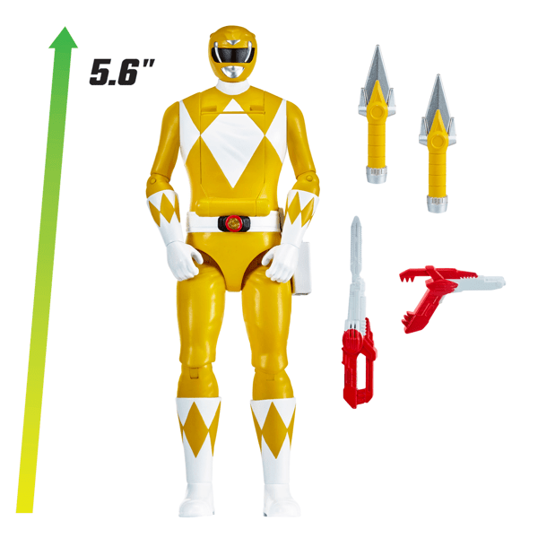 Power Rangers Auto-Morphin Ranger Figures Assorted