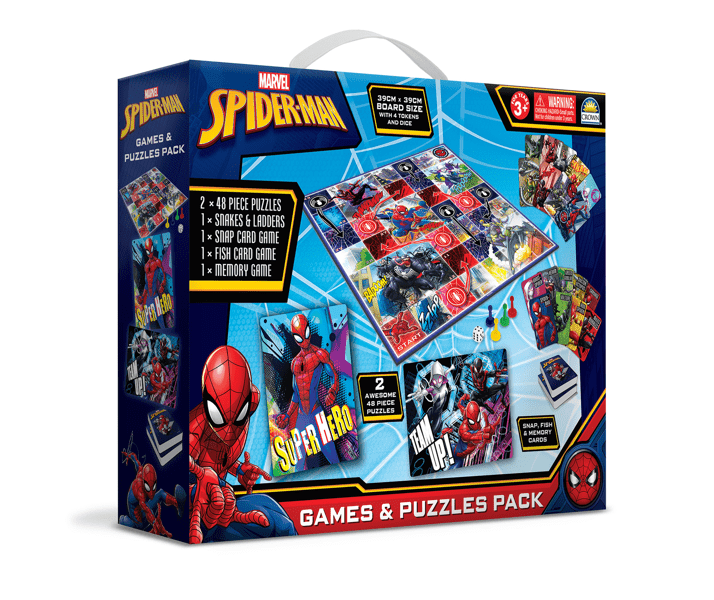 Marvel Spider-Man Games & Puzzles Multipack
