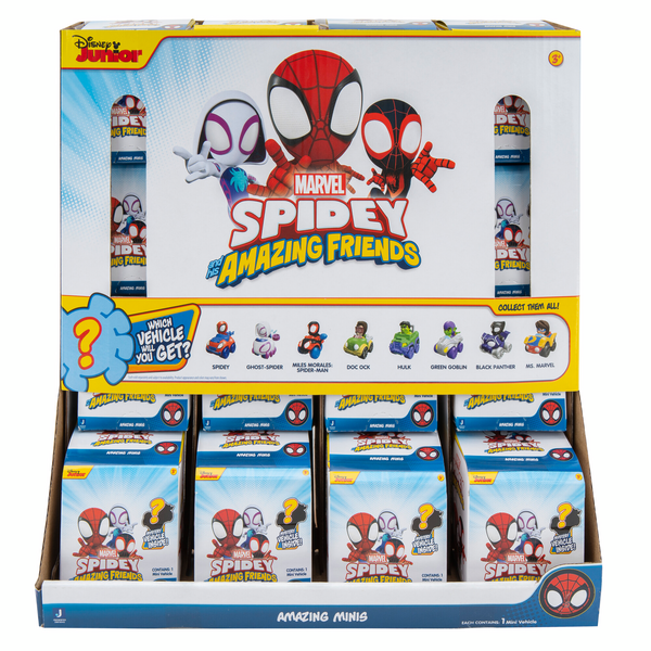 Spidey and His Amazing Friends Amazing Mini Vehicles Assortment