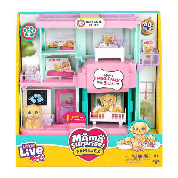Little Live Pets Mama Surprise Families Baby Care Clinic 