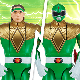 Power Rangers Auto-Morphin Ranger Figures Assorted