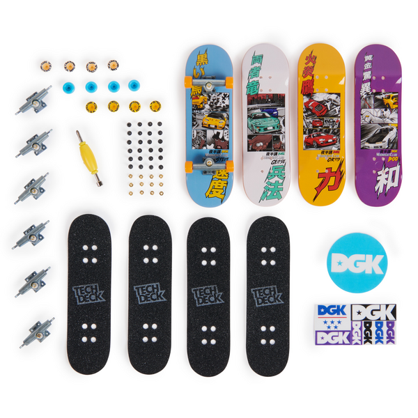 Tech Deck Ultra DLX Fingerboard 4 Pack