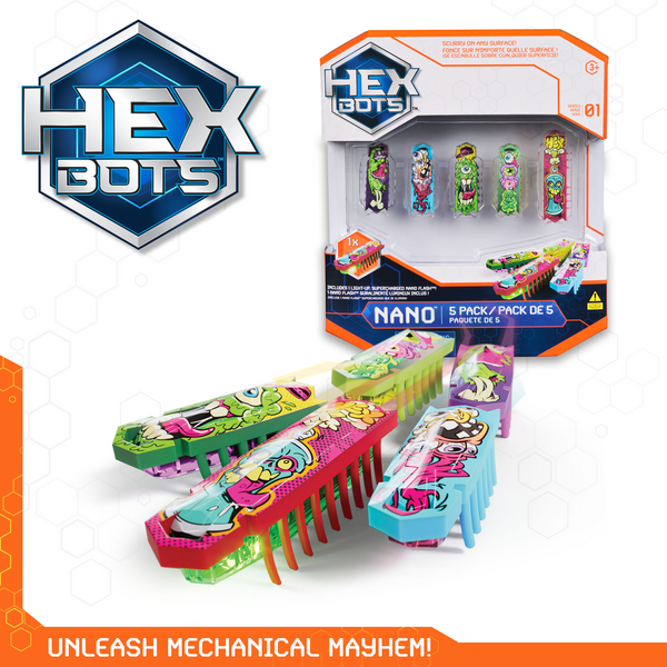 HEXBOTS Flash Nano 5 Pack