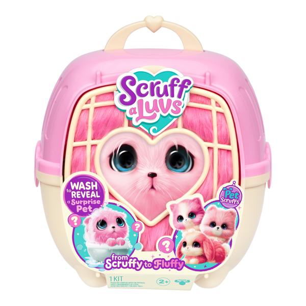 ScruffaLuvs Pet Scruffs Pink Mystery Plush