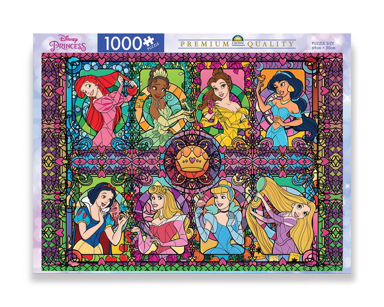 Crown Premium Disney Princess & Classics – 1000 Piece Puzzles Assorted