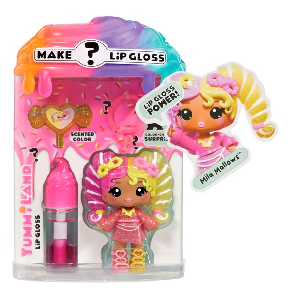 Yummiland Lip Gloss Doll: Mystery Colour Change Assorted