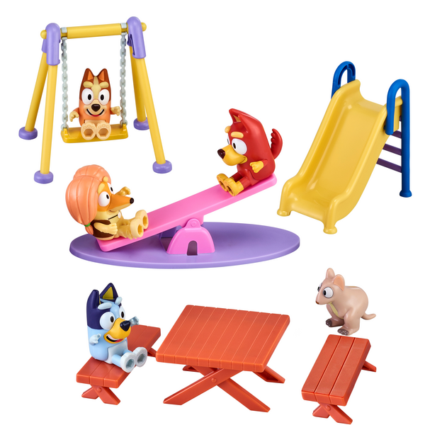 The Bluey Deluxe Park Playset