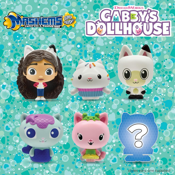 Mash’ems Gabby’s Dollhouse Series 1 Assortment