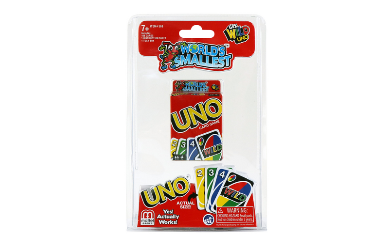 WORLDS SMALLEST UNO