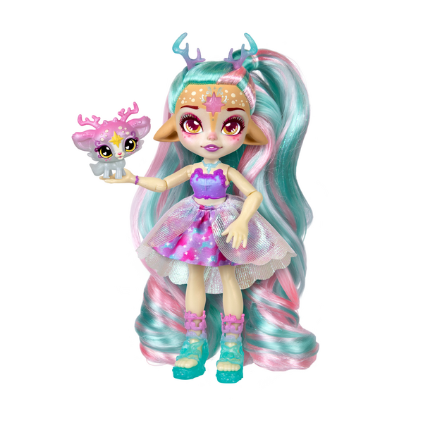 Magic Mixies Pixlings S2 Galaxy Hair Doll Single Pack