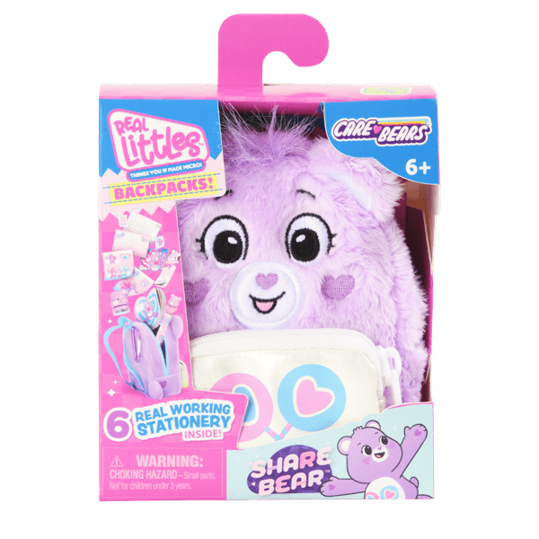 Care Bears Real Littles Backpacks Assortment