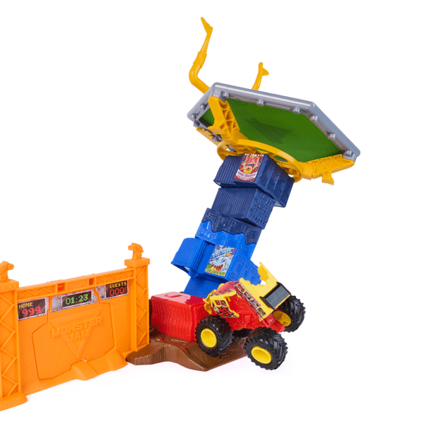 Monster Jam Smash & Bash Crash Course Playset