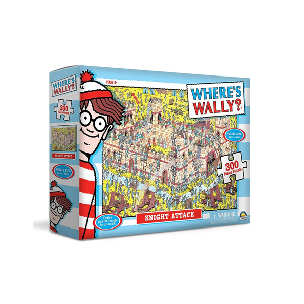 Crown Where’s Wally 300 Piece Puzzle – Assorted