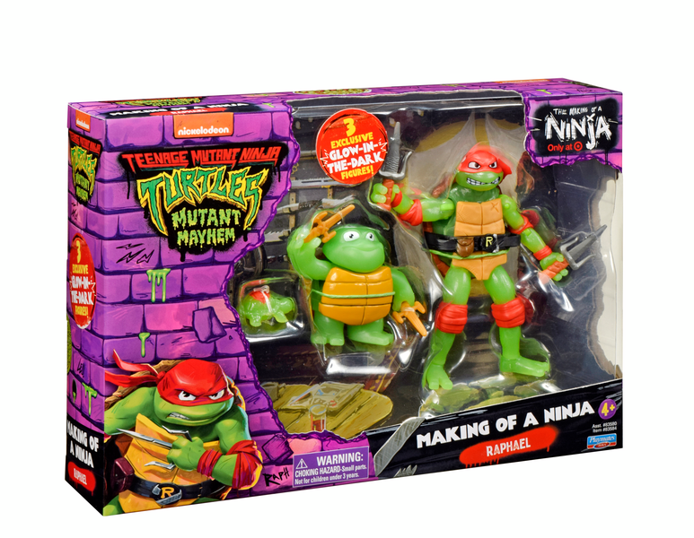 Teenage Mutant Ninja Turtles Evolution 3 Pack Figures