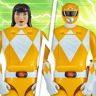 Power Rangers Auto-Morphin Ranger Figures Assorted