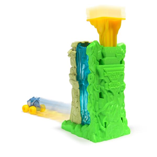 Monster Jam Mini Jams, Megalodon Jungle Blaster Launcher Playset