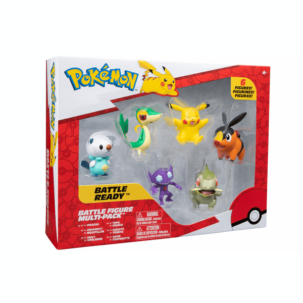 Pokémon&nbsp;Battle Figure 6 Pack Assorted