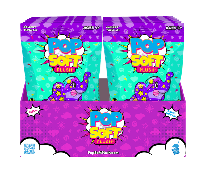 POP Art Soft Elephant Mystery Mini Fuchsia Series