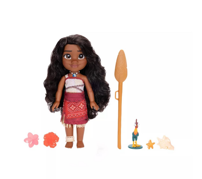 Disney Moana 2 My Singing Friend 14″ Moana Doll & Heihei