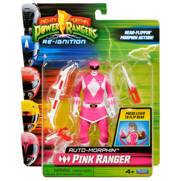 Power Rangers Auto-Morphin Ranger Figures Assorted