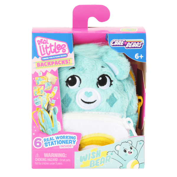 Care Bears Real Littles Backpacks Assortment