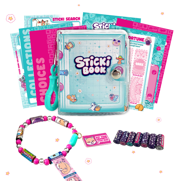 Sticki Rolls Sticki Book Pack