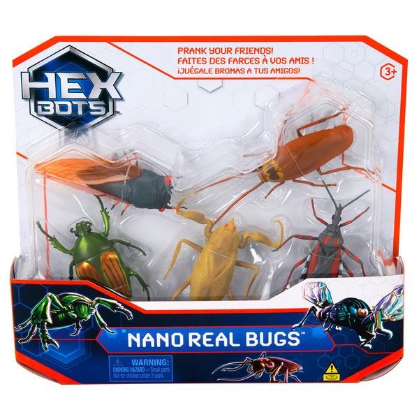 HEXBOTS Nano Real Bugs 5-Pack