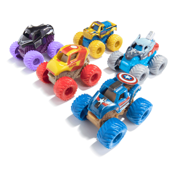 Monster Jam Minis Marvel 5 Pack