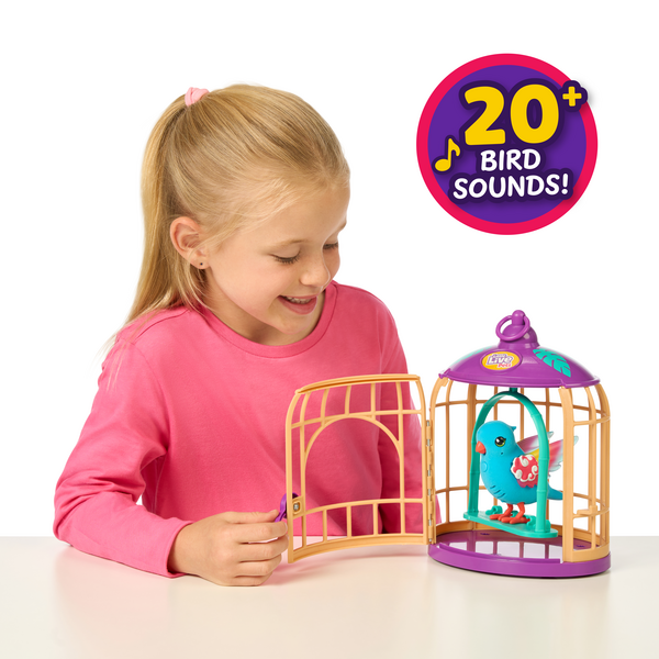 Little Live Pets Lil’ Bird Bird & Cage Pango