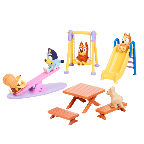 The Bluey Deluxe Park Playset