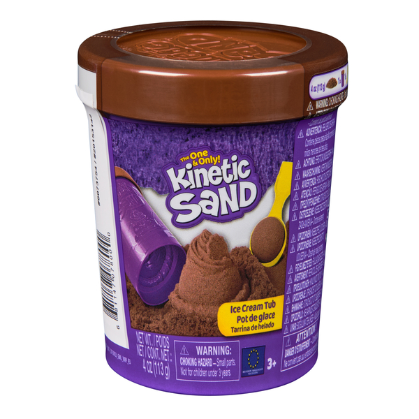 Kinetic Sand Ice Cream Tub with 4oz assorted 