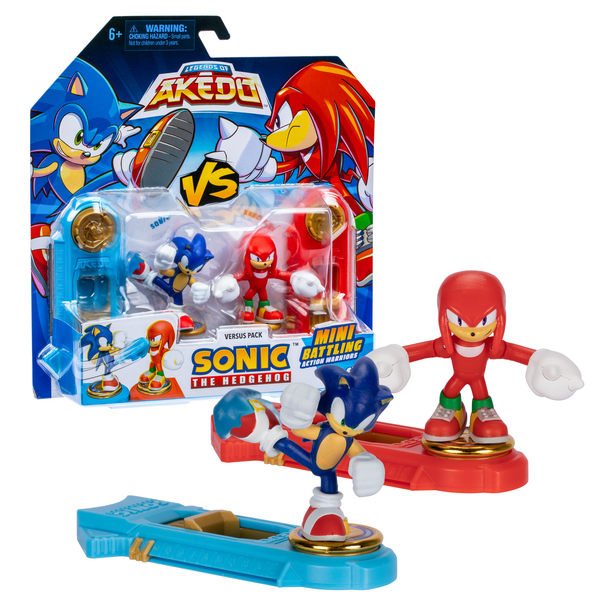 Legends of Akedo Sonic The Hedgehog Versus 2 Pack