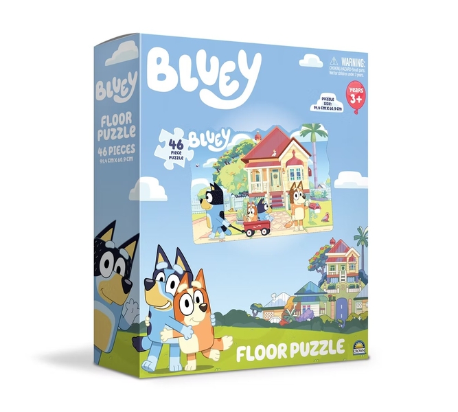 Bluey 46-Piece Floor Puzzle