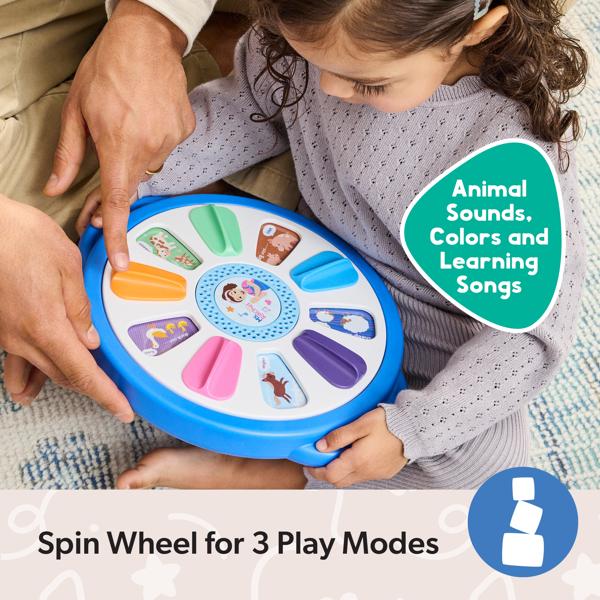 Ms. Rachel Official Spin Along Learning Wheel