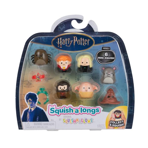 Squish-a-longs “Harry Potter” Mini-Squish + Accessory 6-Pack Assorted