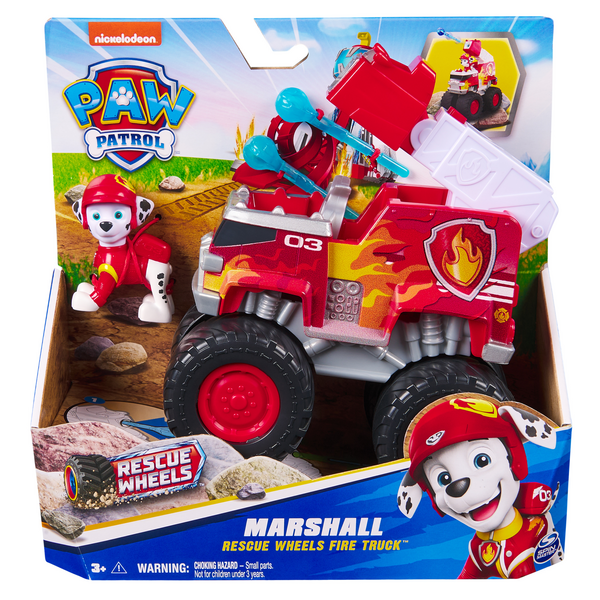 Paw Patrol Rescue Wheels Themed Vehicle Assorted