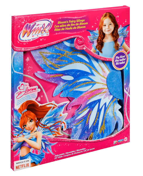 Winx Club My Size Fairy Wings Dress Up Assorted