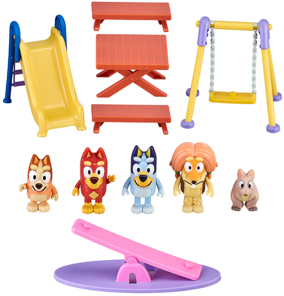 The Bluey Deluxe Park Playset