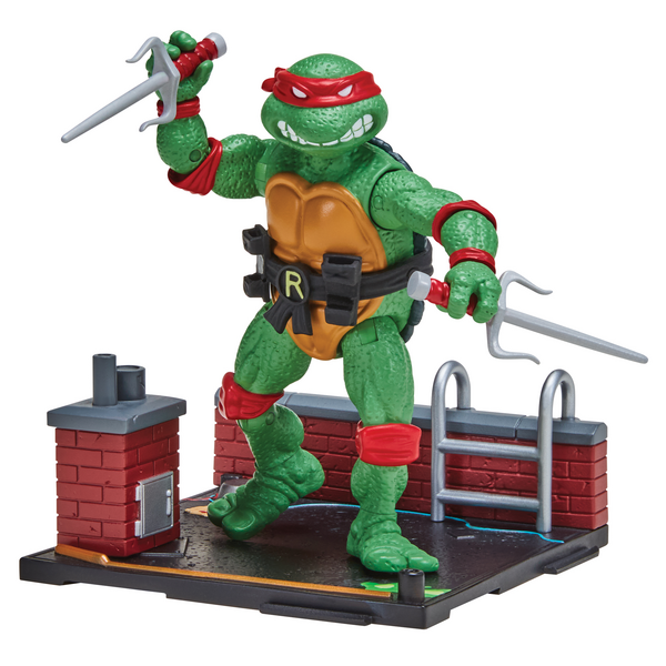 TMNT 40th Anniversary Collector Animated Figure