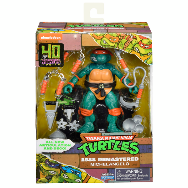 TMNT 40th Anniversary Collector Animated Figure