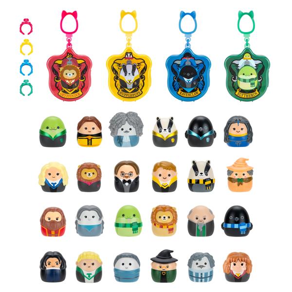 Squish-a-longs “Harry Potter” Clip-a-longs Mini-Squish Mystery Pack Assorted