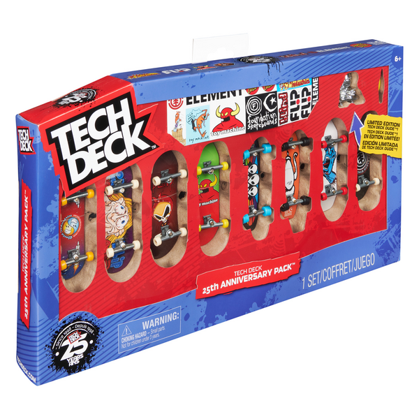 Tech Deck 25th Anniversary 8 Pack