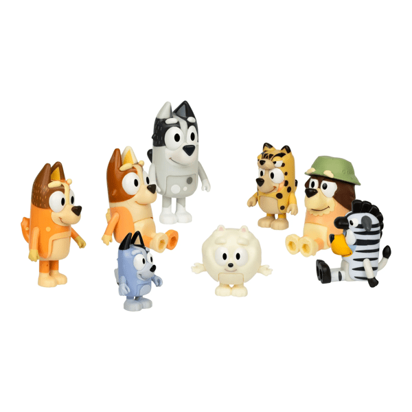 Bluey Family Dress Up Fun 8 Pack