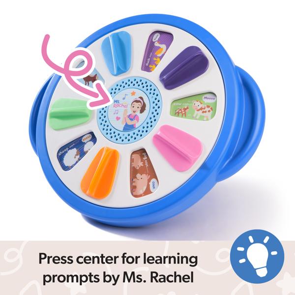 Ms. Rachel Official Spin Along Learning Wheel