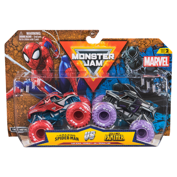 Monster Jam 1:64 Marvel 2 Pack