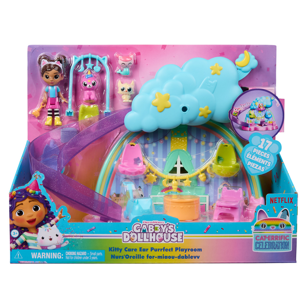 Gabby's Dollhouse Kitty Care Playset